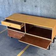Vintage Pine Laminate Side Cabinet