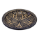 Large ancient Moroccan ceramic plate