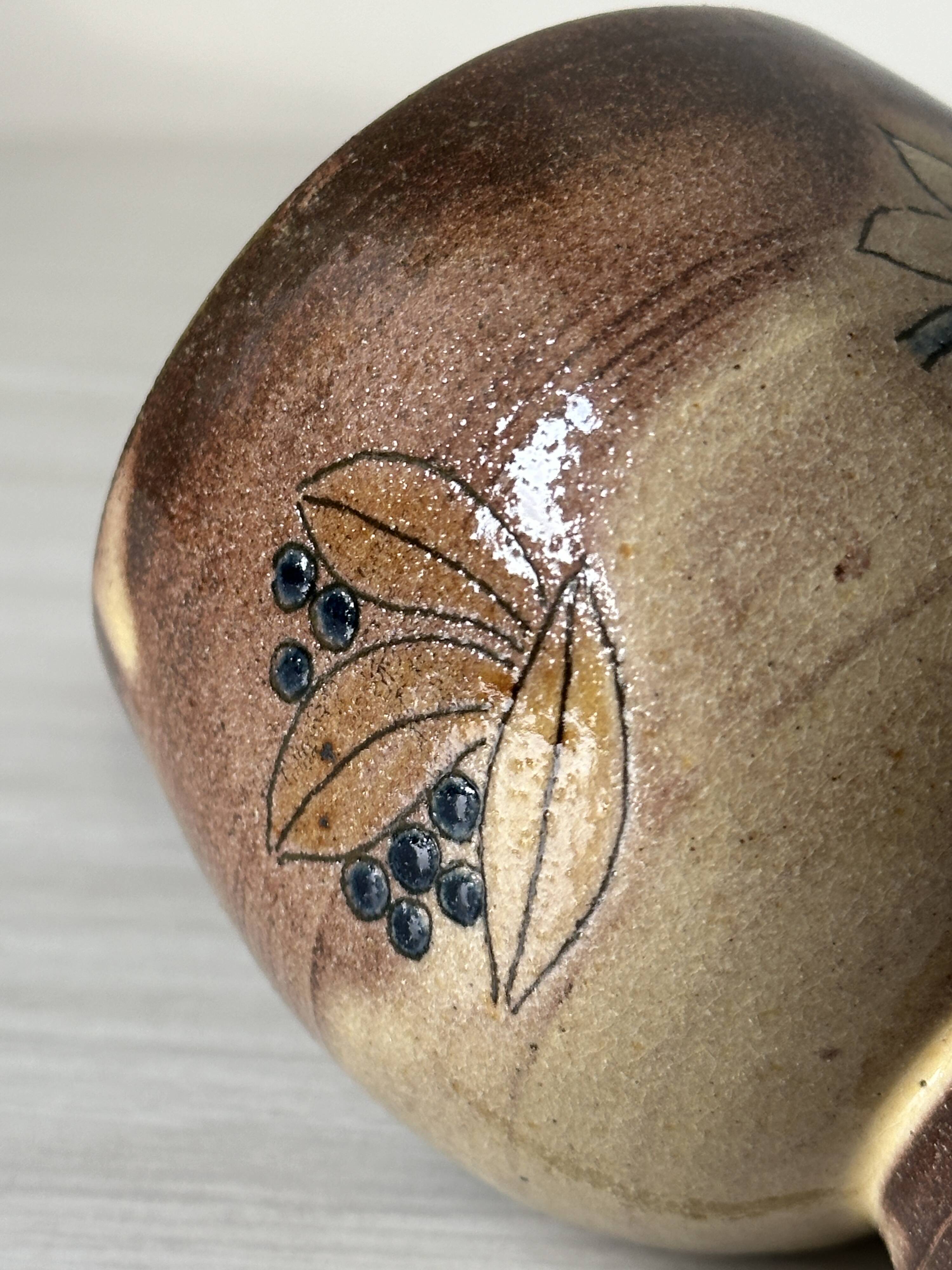 Small ceramic sugar bowl