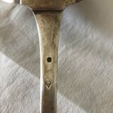 Louche en métal argenté