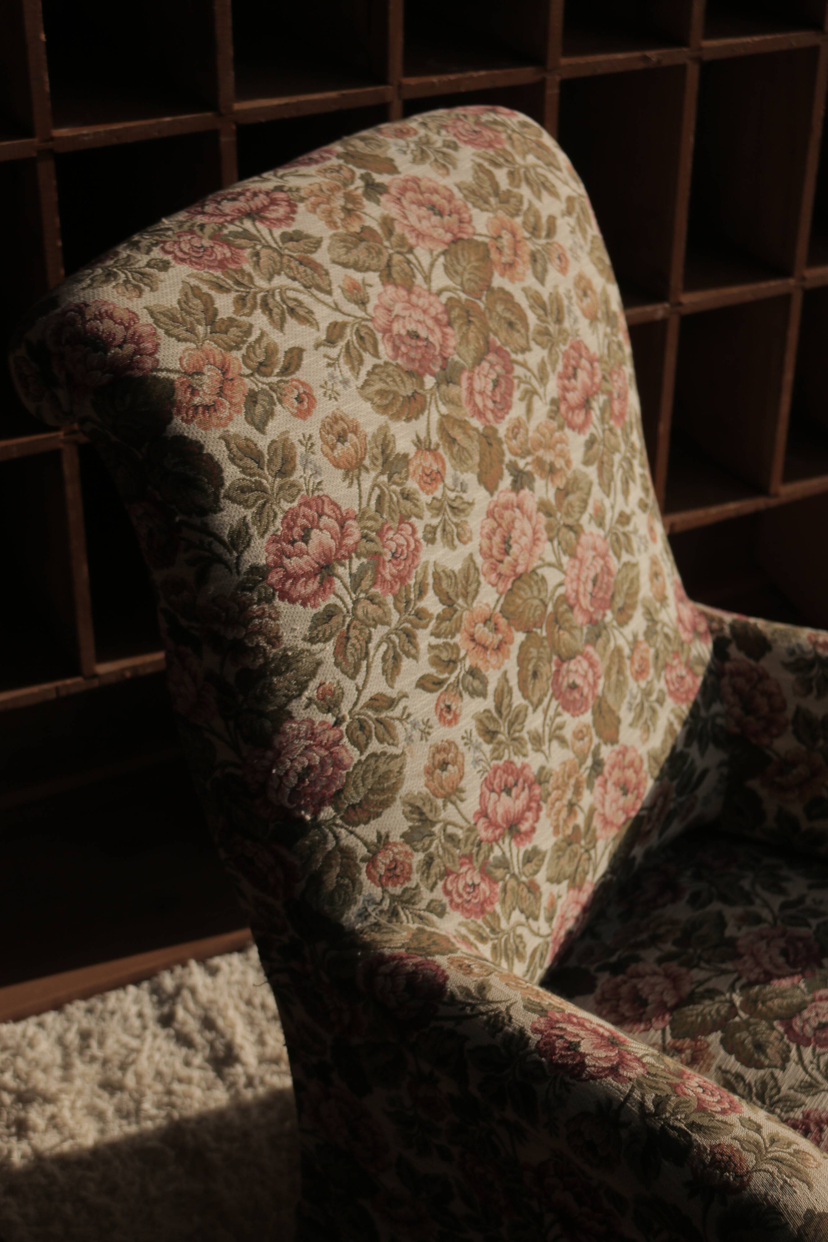 English armchair from the Napoleon III period