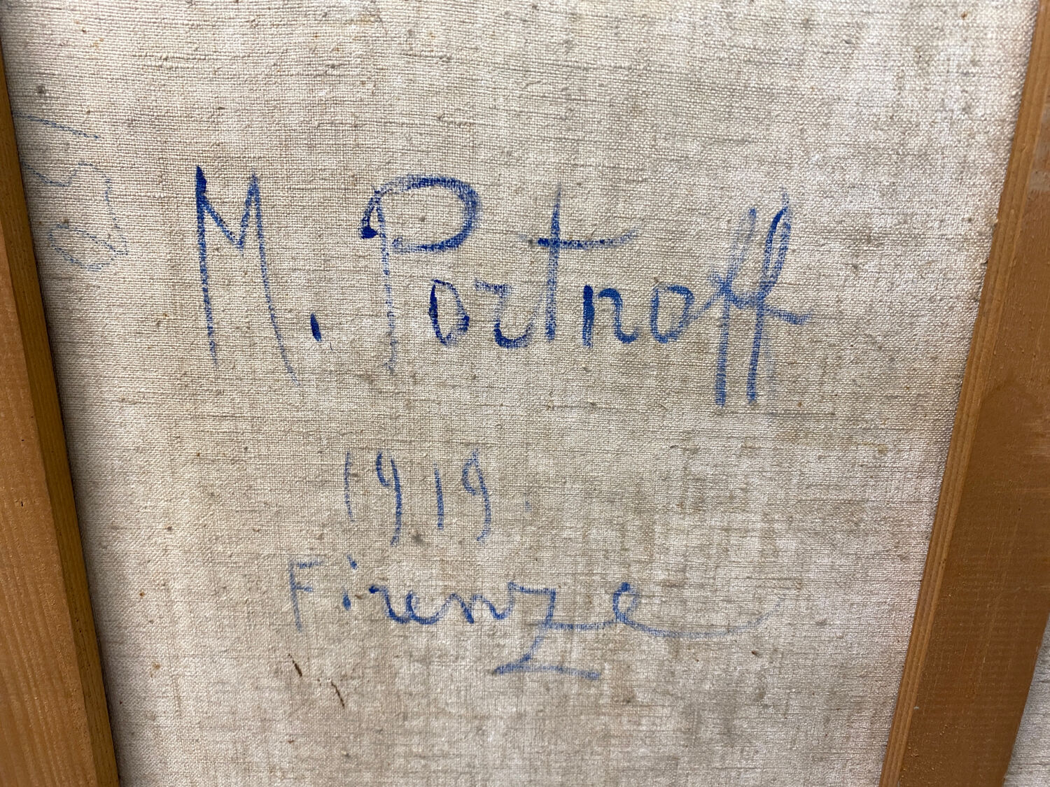 Landscape “Florence” signed Portnoff