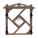 Dressing room mirror wooden revisited Edouard