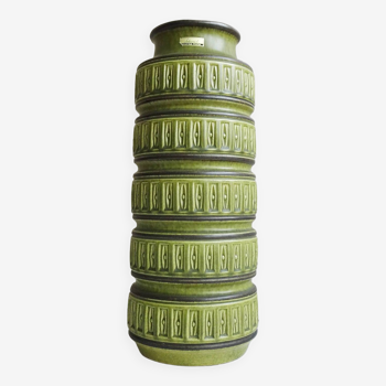 Floor vase with geometric decoration by Scheurich