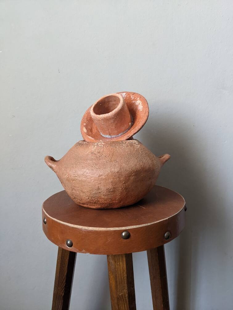Handmade pottery terracotta slow country decoration pot