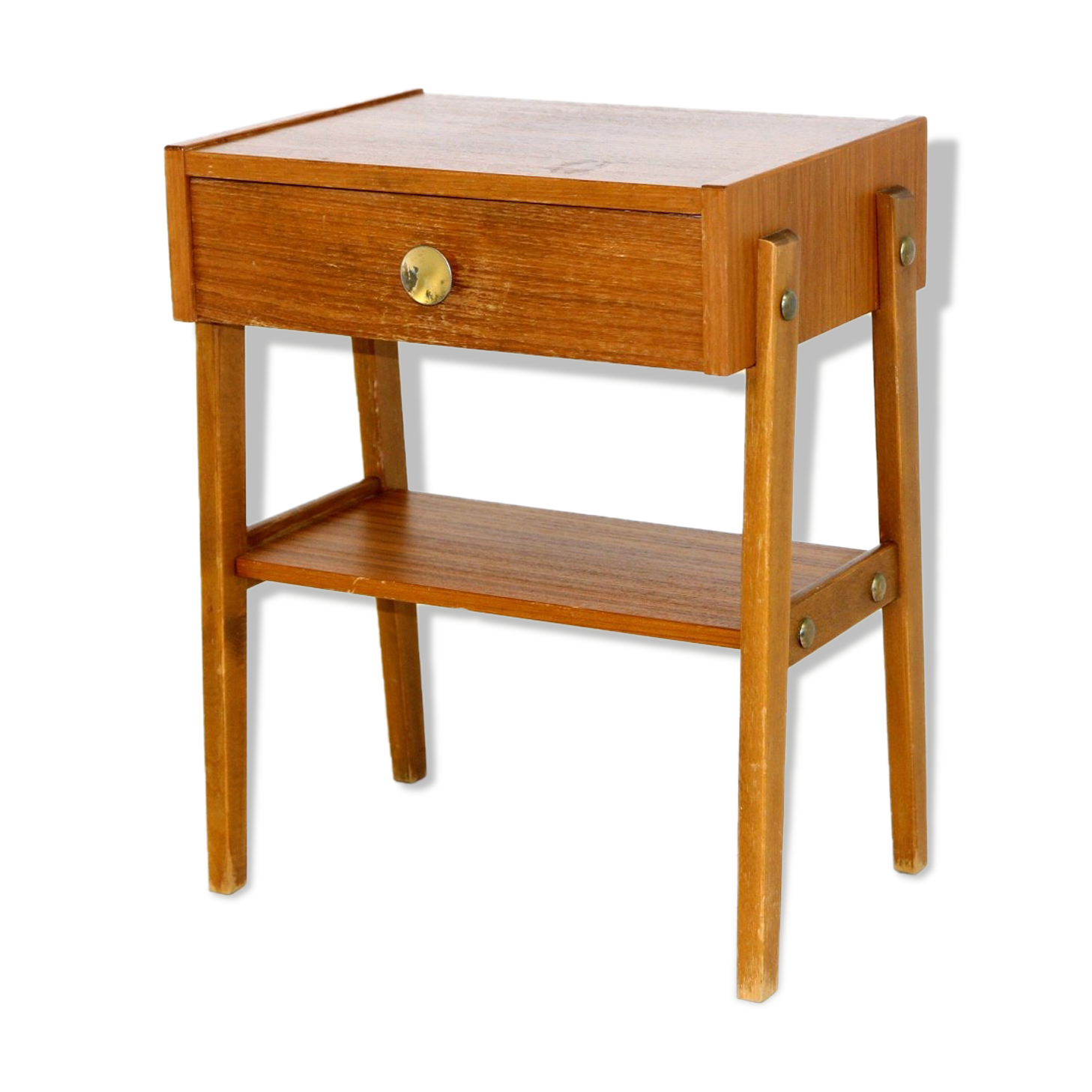 Teak bedside table, sweden, 1960