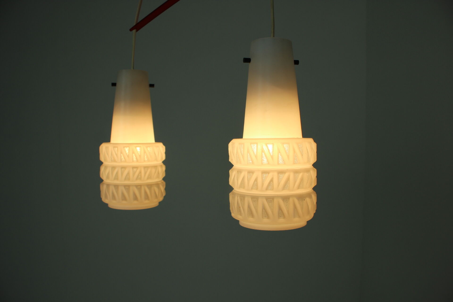Mid-century German chandelier, 1970's.