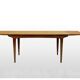 Table expandable Scandinavian vintage 1960 teak