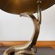 Cobra sculptural lamp in brass – Vintage French work, circa 19
