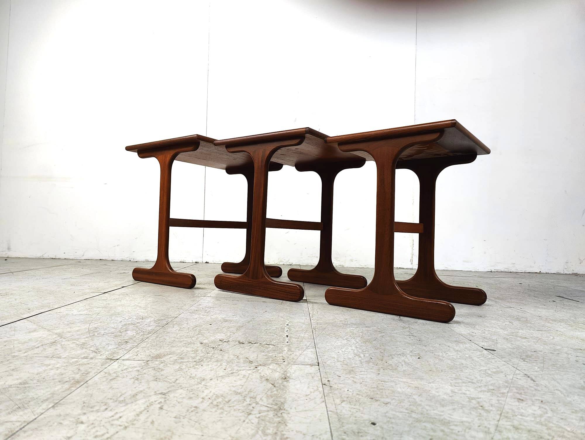 Vintage nesting tables by G - plan, 1950s