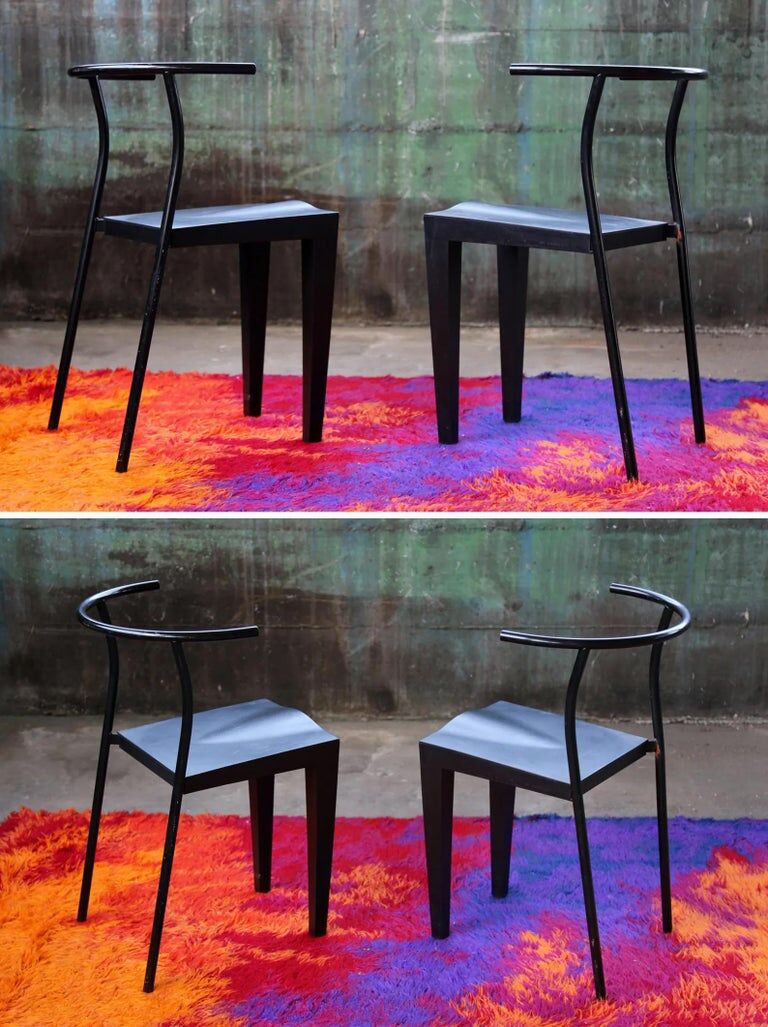 Chair dr. Glob designed by Philippe Starck for Kartell 1980