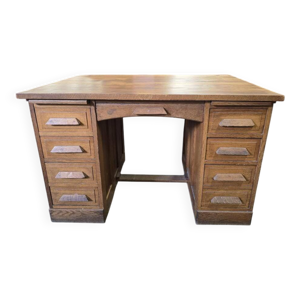 Bureau vintage en bois - massif