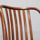 Set of four 1960s Šuman mid-century beech dining chairs, restored upholstery