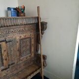 Indian buffet made of wood and iron