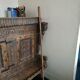 Indian buffet made of wood and iron