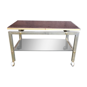 Table d'appoint avec plateau pivotant