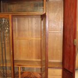 Art Deco period bookcase signed by Jules Cayette Nancy