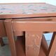 Bureau et chaise écolier terracotta