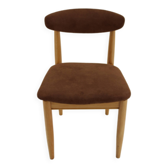 Chaise en hêtre des années 1970, Tchécoslovaquie
