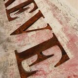 Rêve en lettres métalliques