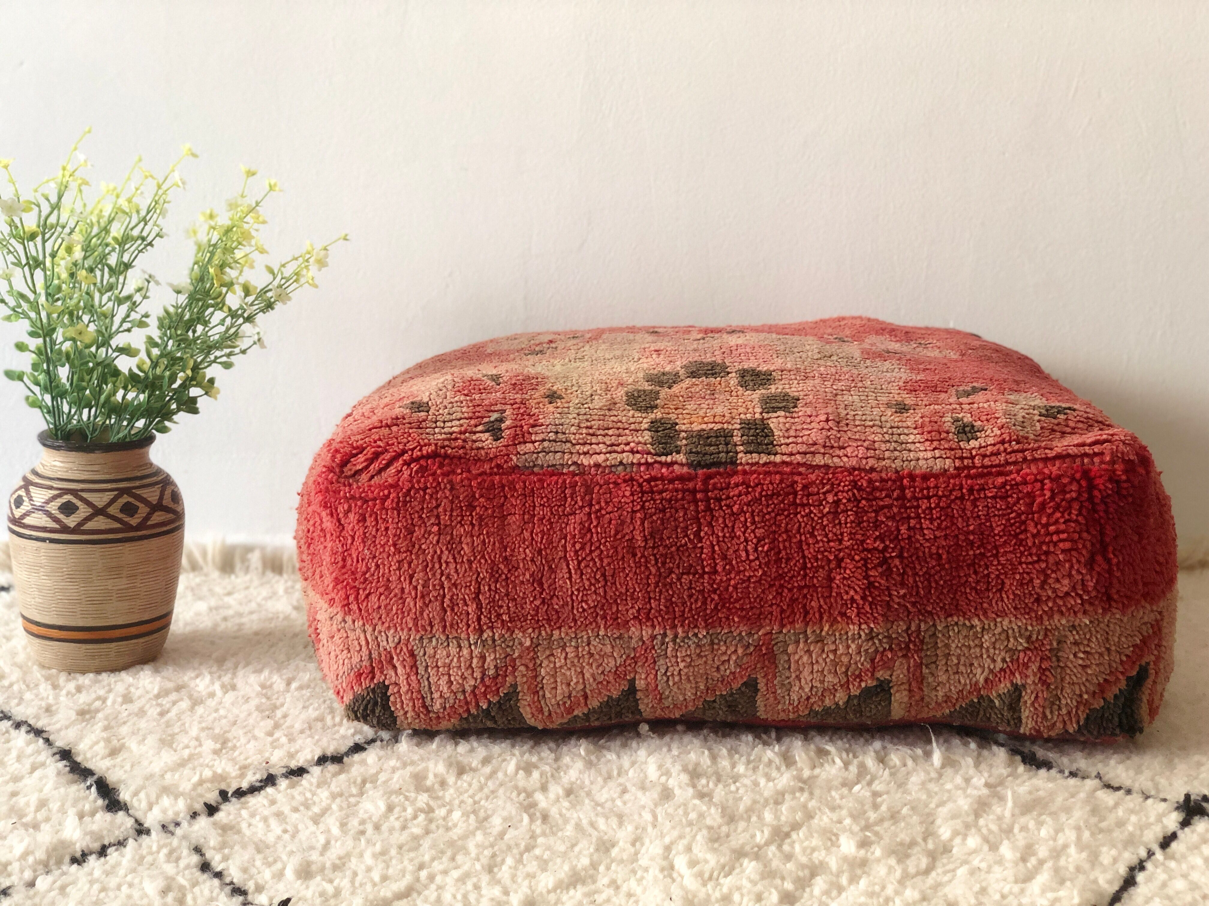 Pouf vintage "boujaad"