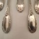 12 small silver metal spoons Orbrille