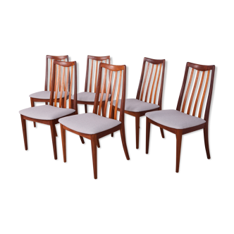 Mid-Century Teak Dining Chairs by Leslie Dandy for G-Plan, 1960s, Set of 6