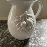 Pitcher in dabbling cherry decoration
