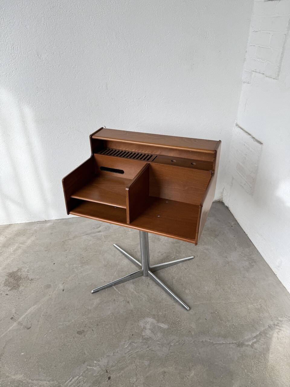 Meuble console ou petit bureau Fimsa Roma Italy teck