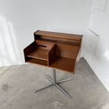 Fimsa Roma Italy teak console or small desk