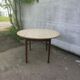 Table ronde rabattable