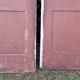 Pair of old cupboard doors h220.5xL75cm each