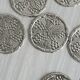 Set of 6 metal coasters