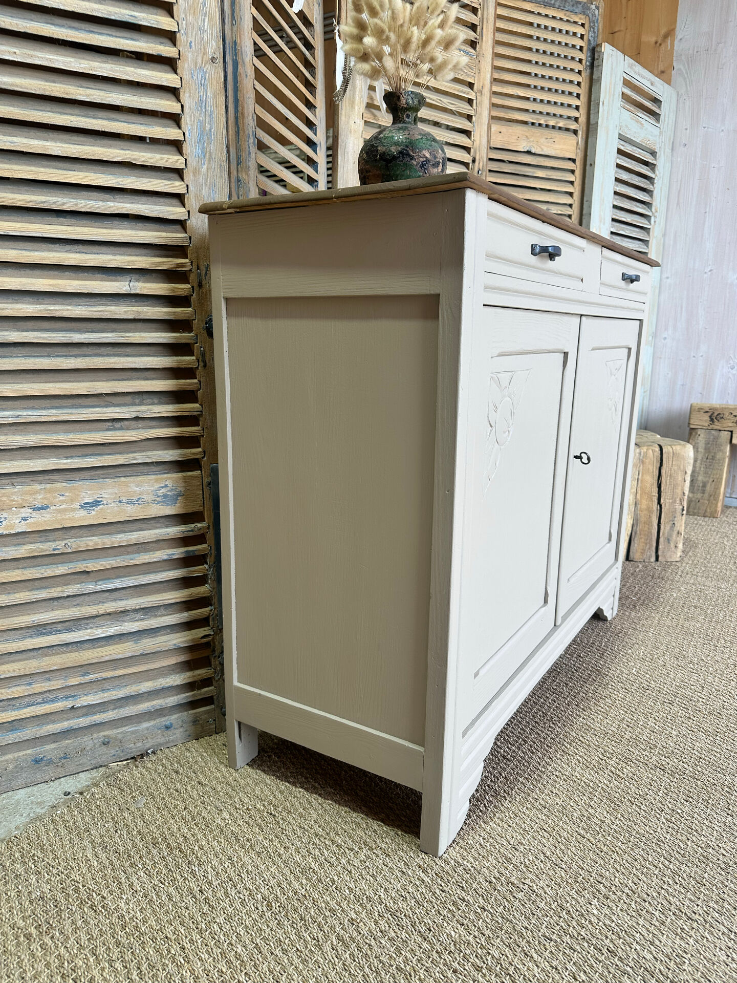 Antique buffet in Art Deco style