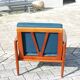 Fauteuil danois vintage en teck de john boné 1950