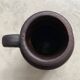 Brown fat lava vase by Scheurich model 414-16 West-Germany 1970s
