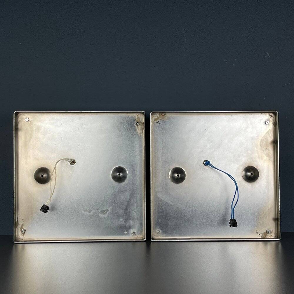 Murano wall lamps Polifemo by Angelo Brotto for Esperia, Italy, 1970s, set of 2