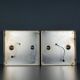 Murano wall lamps Polifemo by Angelo Brotto for Esperia, Italy, 1970s, set of 2