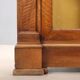 Antique baroque corner cabinet in walnut, Italy, 18th century.
