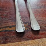 Christofle - Baptism cutlery model Boréal - in silver-plated metal