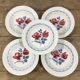 Lot of 5 soup plates Digoin