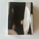 Symmetrical multicolored petrified wood soap dish