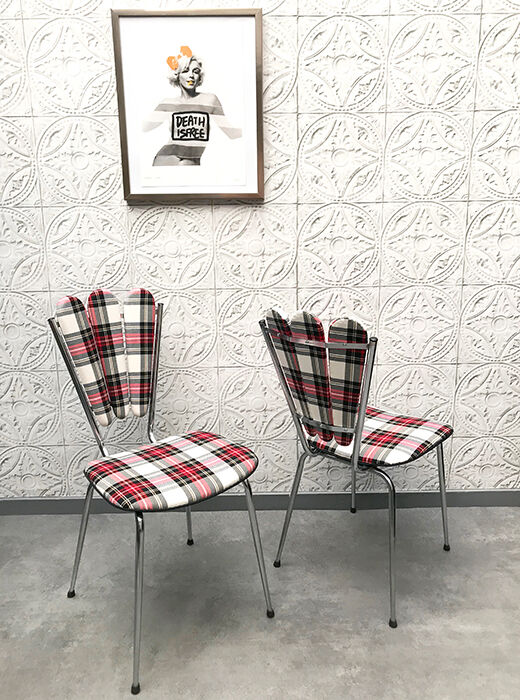 4 Glasgow Flower Chairs