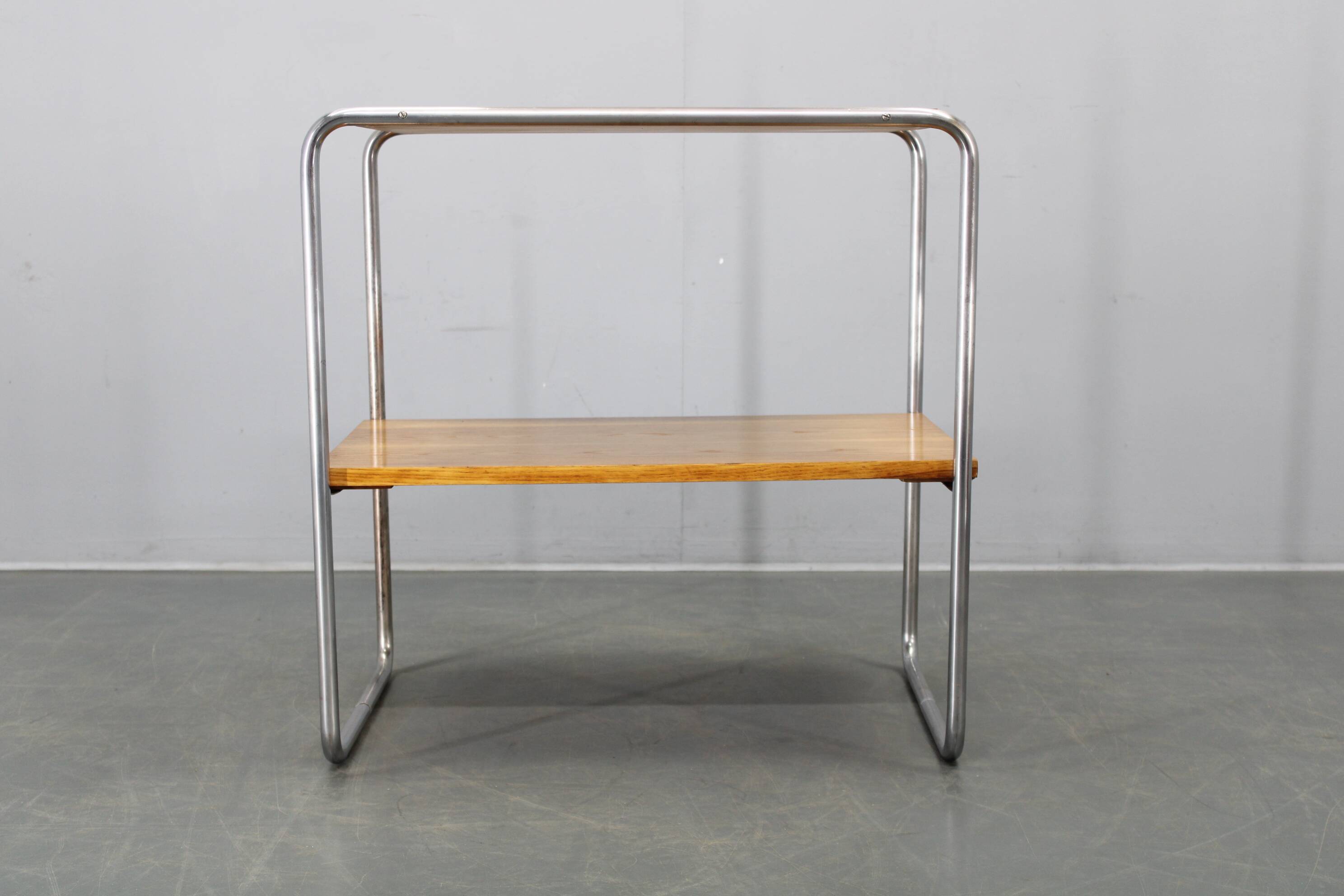 Bauhaus side table by Marcel Breuer, Czechoslovakia, 1930s