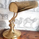 Notary or banker's lamp in brass