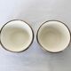 HB Quimper earthenware lunch pair