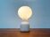 Vintage minimalist glass table lamp from the space age by Jean Paul Edmonds Alt for Philips, 1970s.