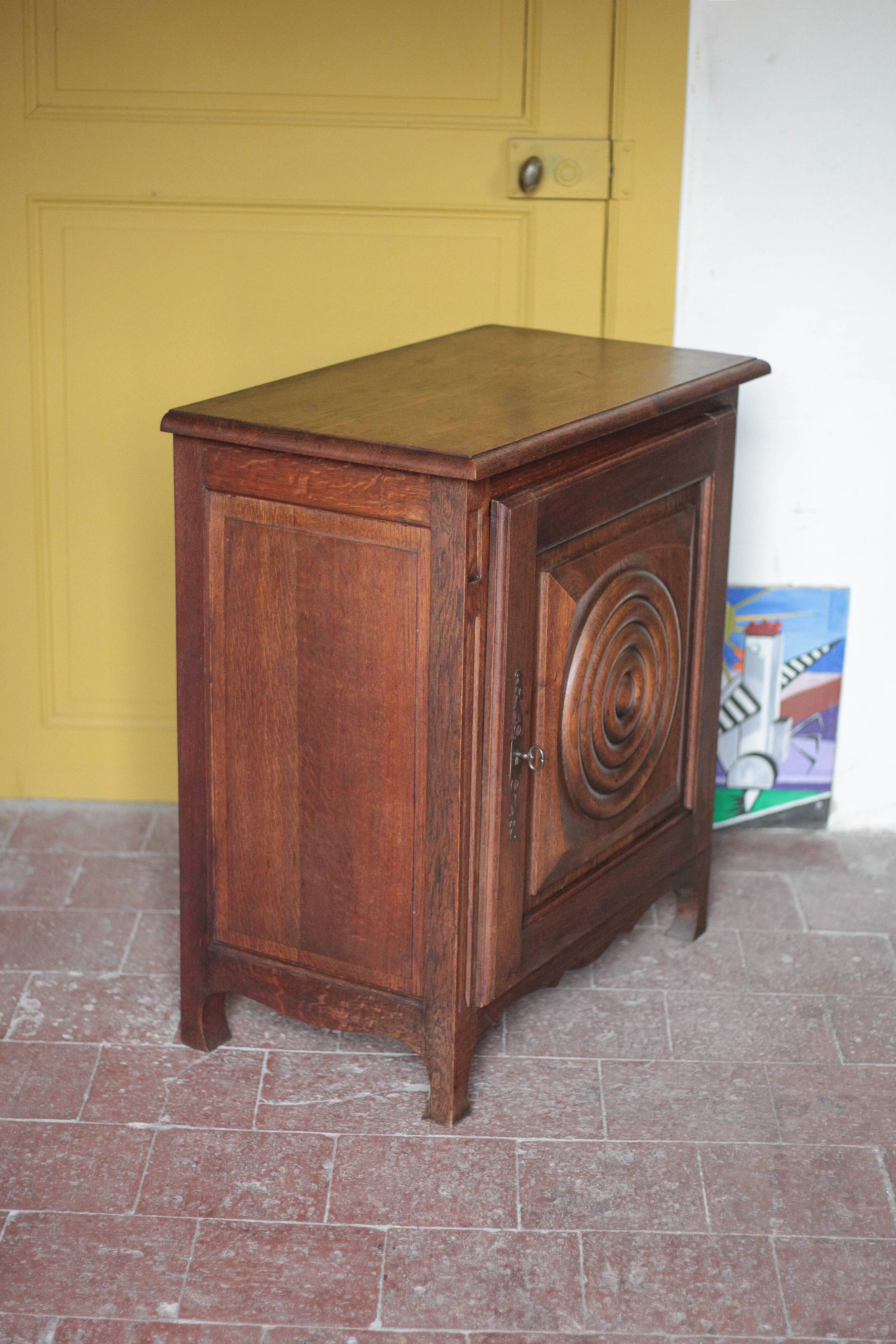 Meuble bois 1 porte, meuble confiturier, meuble de rangement,déco intérieur