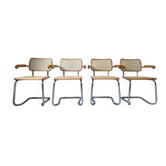 Four vintage Cesca chairs