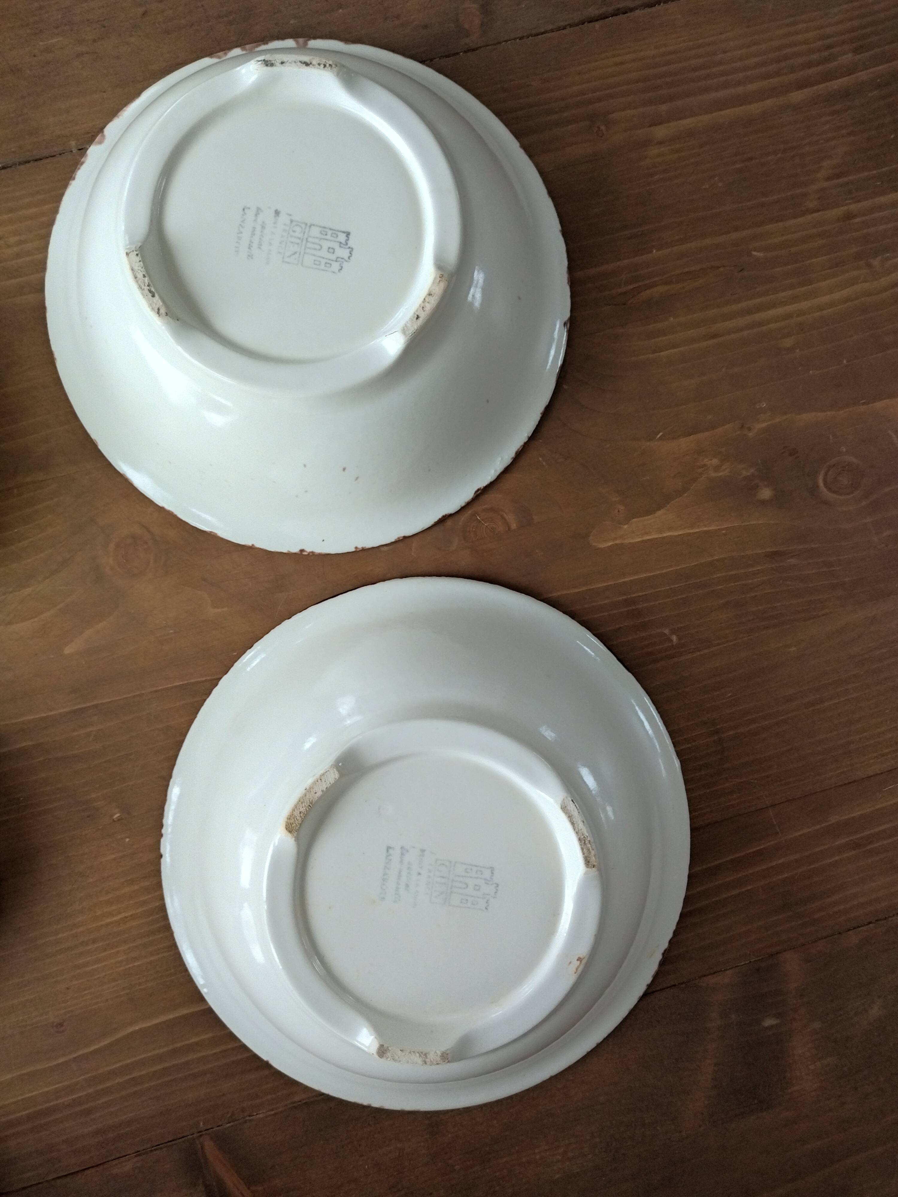 Fruit service Gien Lanzarote in vintage sandstone